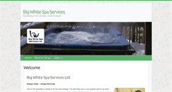 Desktop Screenshot of bigwhitespaservices.com